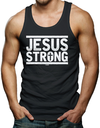 Men's Jesus Strong Tank