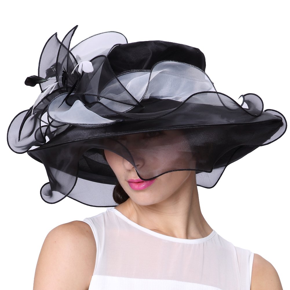 Black & White Elegant Hat