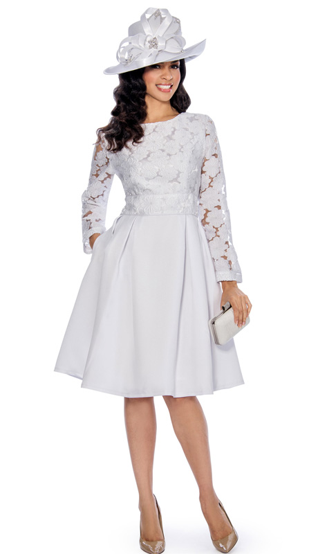 White Church Suits For Women