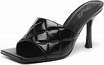 Black Square heel